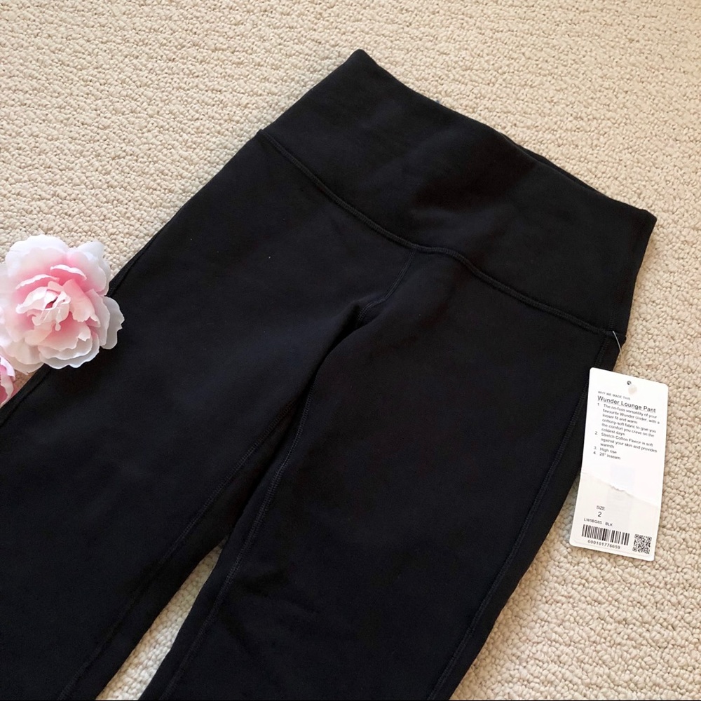 ❌SOLD❌NWT Lululemon Wunder Under Lounge Pant - Picture 4 of 8
